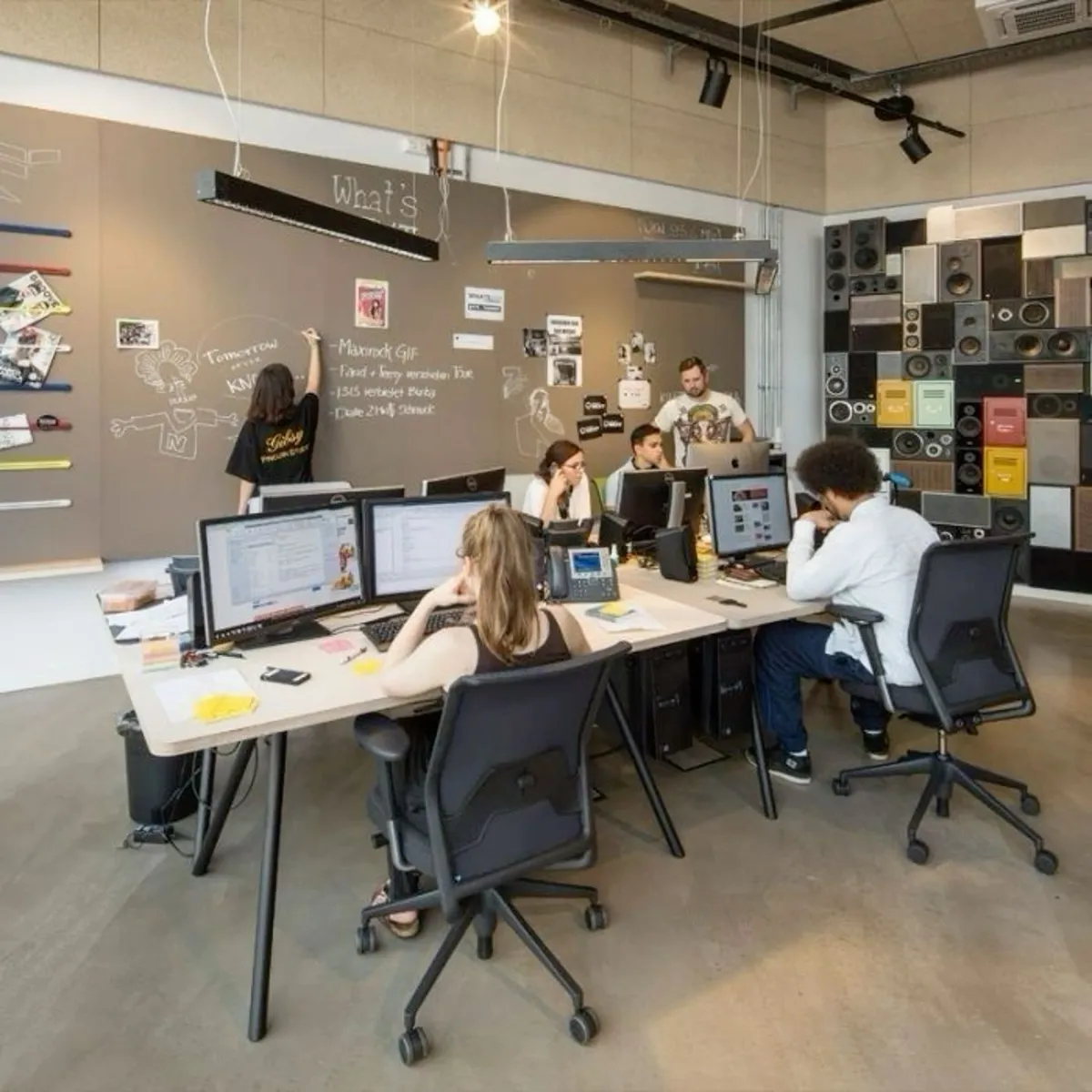 Logistics team workspace